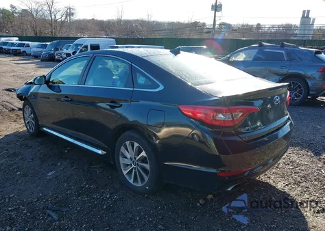2016 Hyundai Sonata Sport z USA, uszkodzony, nr VIN 5NPE34AF9GH320938